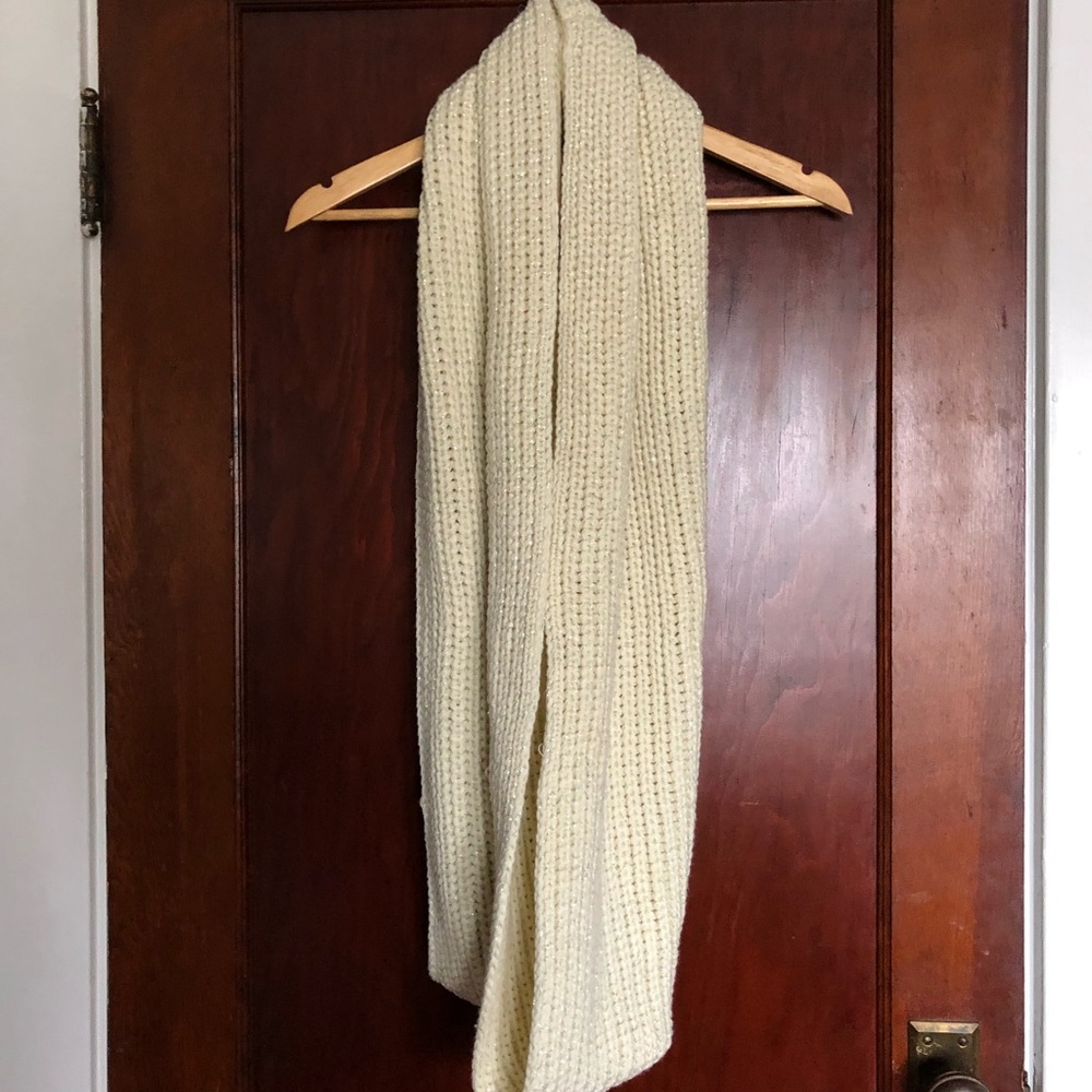JCrew cream colored infinity scarf